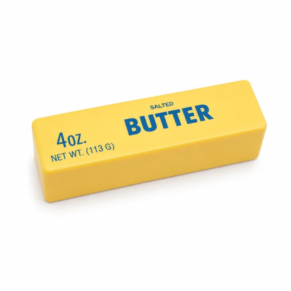 Антистрес сквіш масло Butter жовтий із запахом 13 х 4 х 4см Без бренду (PL-YW)
