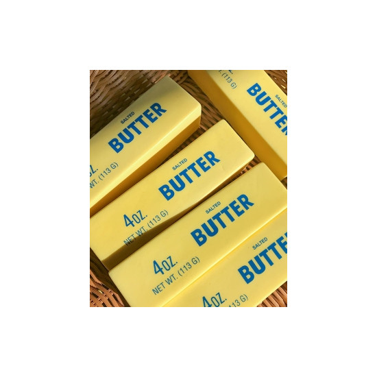Антистрес сквіш масло Butter жовтий із запахом 13 х 4 х 4см Без бренду (PL-YW)
