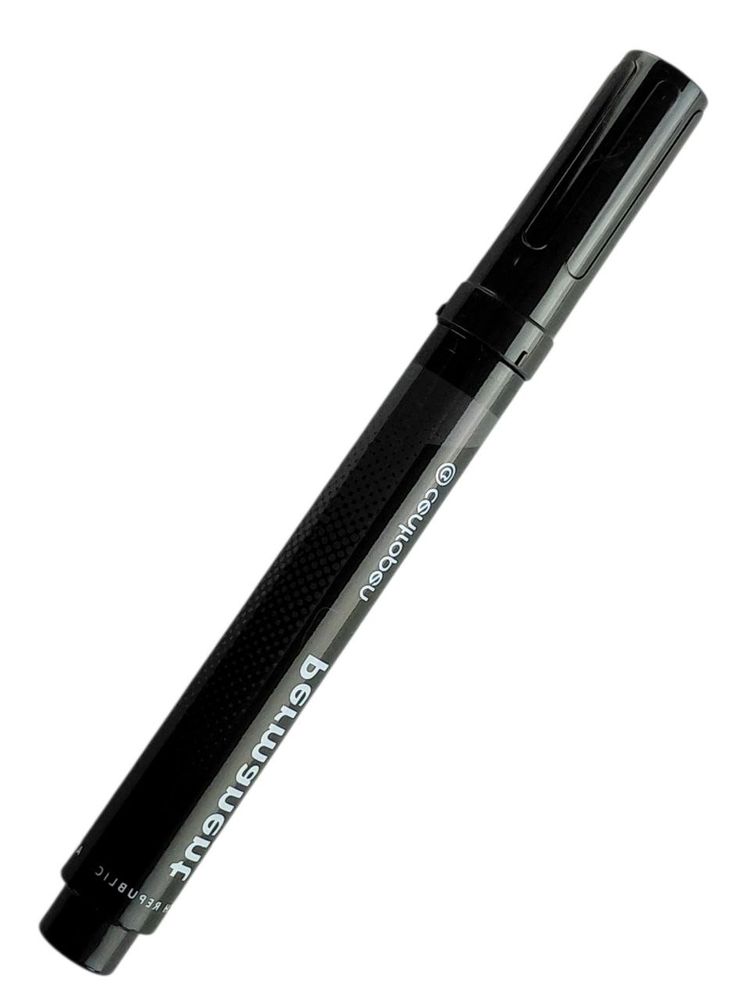 Маркер скошений чорний  CENTROPEN Чорний Centropen (8576)
