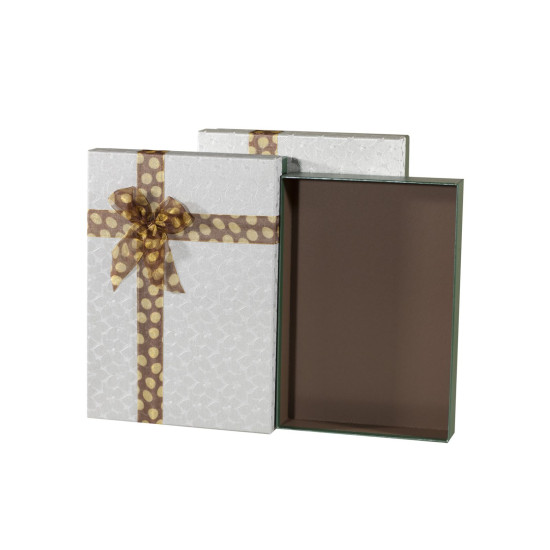Подарункова коробка MS9305-11Q-1, прямокутна блакитна ,39x28x9cm, з ДЕФЕКТОМ Блакитний Unison (MS9305-11Q-1   №1)