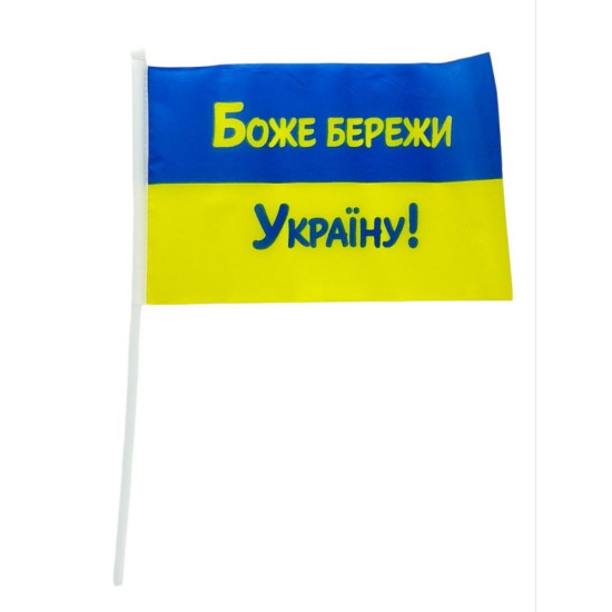 Флажок 14 х 21см Желто-синий Unison (780019)