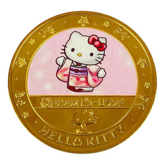 Монета-сувенир Kitty Cat, 4см в капсуле (Cs - 1003)