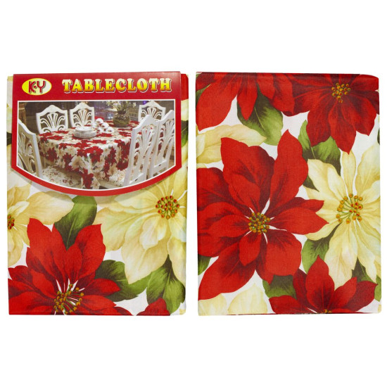 Скатерть новогодняя "Flowers" 150 х 180см Разноцветный Unison (6220-145)