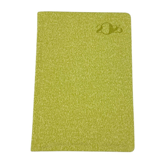 Щоденик датований лінія "Тканина" А5, 168 сторінок Unison (105926DL khaki)