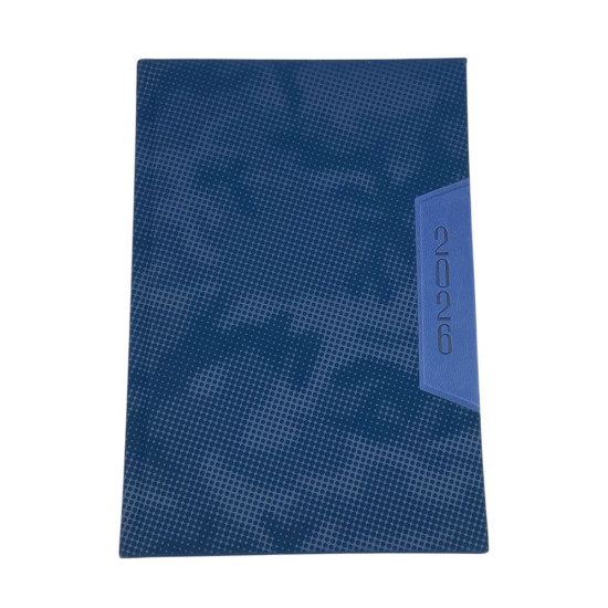 Ежедневник датированный линия "Точка" А5, 168 страниц Синий Unison (105225DL dark blue)