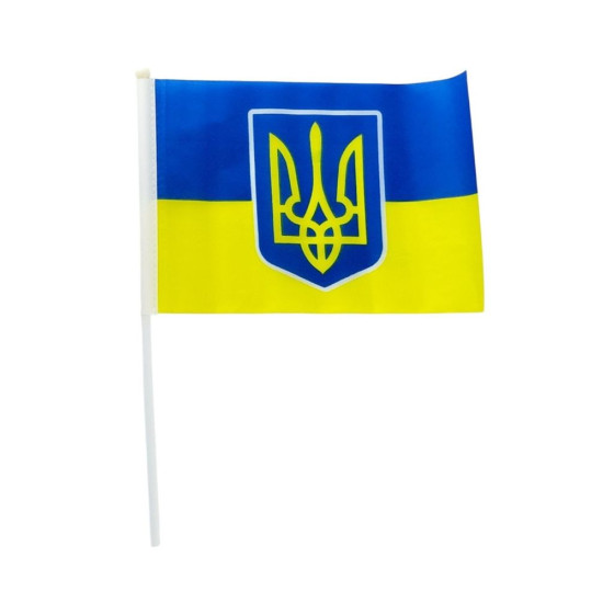 Флажок 14 х 21см Желто-синий Unison (780011)