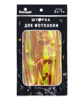 Фотозона  2м х 1м, "Перламутр" красная Красный Pelican (872194)