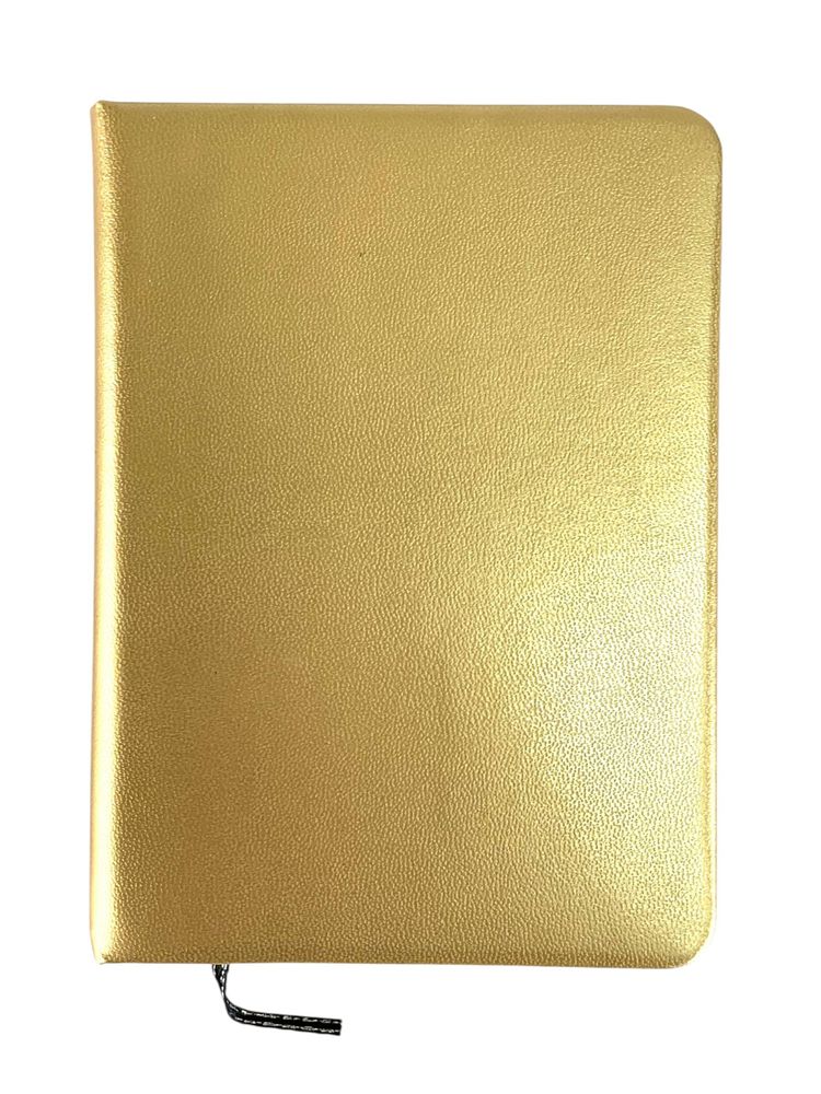 Блокнот А6, 120 листов, 80гр Unison (108-64 gold)