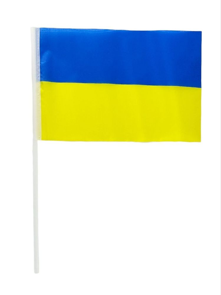 Флажок 14 х 21см Желто-синий Unison (780010)