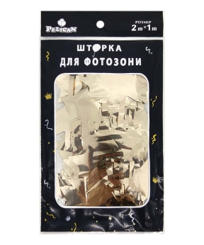 Фотозона  2м х 1м,  "Зірка глянцева" шампань Бежевий Pelican (872204)