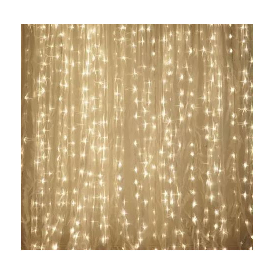 Водоспад 240 LED 2m*2m білий теплий (1521-07)