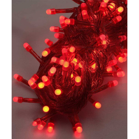 100 LED однотонный, красный (1183-05)