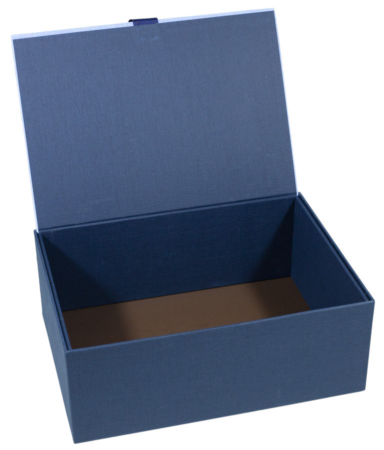 Коробки подарочные в наборе - 3шт (30 x 21,5 x 11,5cm/27 x 19,5 x 9,5cm/24 x 17,5 x 7,5cm) Синий Unison (Y91342T-2)