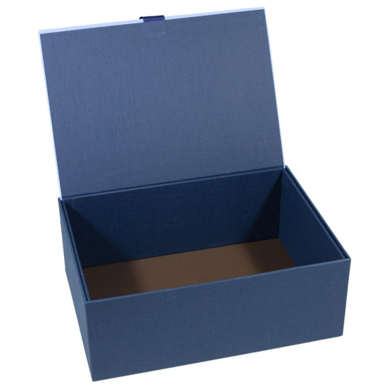 Коробки подарочные в наборе - 3шт (30 x 21,5 x 11,5cm/27 x 19,5 x 9,5cm/24 x 17,5 x 7,5cm) Синий Unison (Y91342T-2)