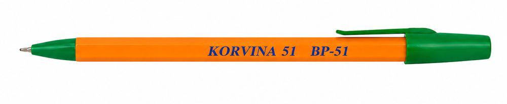 Ручка кулькова зелена "Korvina" Зелений Unison (51- CorvGr)