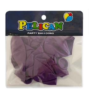 Кульки Pelican 10 '(26 см) вінтажний синьо  бузковий , 10 шт/уп Фіолетовий Pelican (811069)