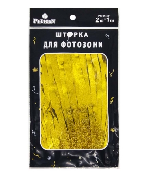 Фотозона  2м х 1м, "Сатин" золото Золотой Pelican (872171)