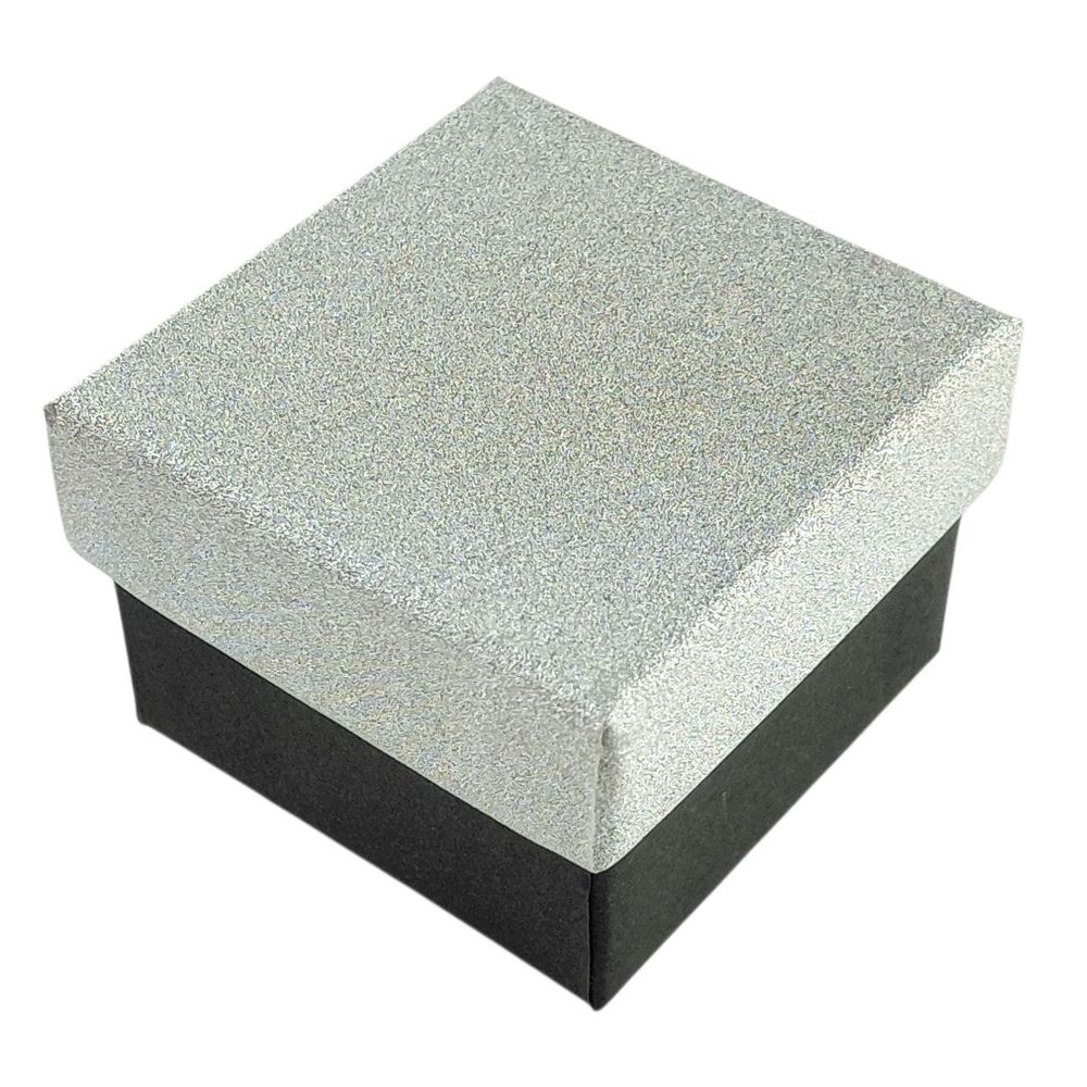 Подарочная коробка ювелирная 5 х 5 x 3,5см серебро Серебряный Unison (J00633 silver)
