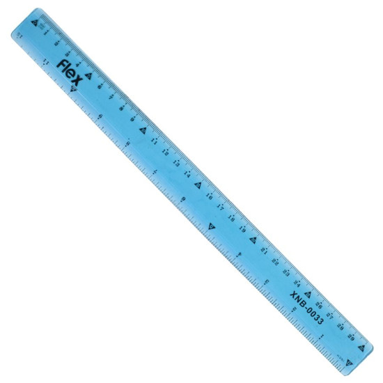 Линейка силиконовая гибкая 30 см (3413-30)