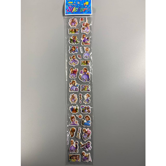 Наліпки 37 х 6см, 25шт/уп Різнокольоровий Unison (HC-11)