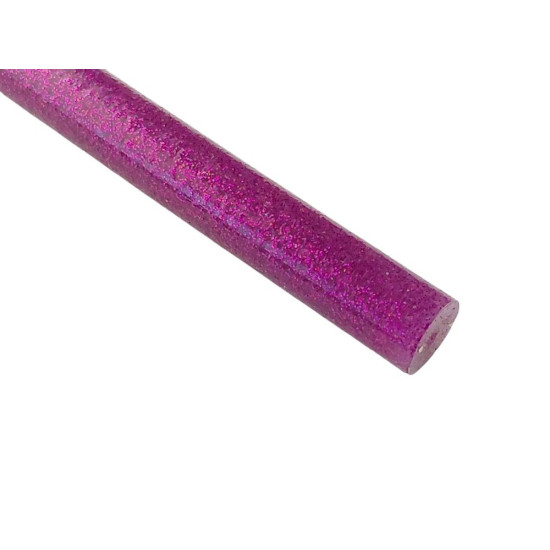 Термоклей с глиттером 11мм х 30см Розовый Unison (CST11 pink-1)