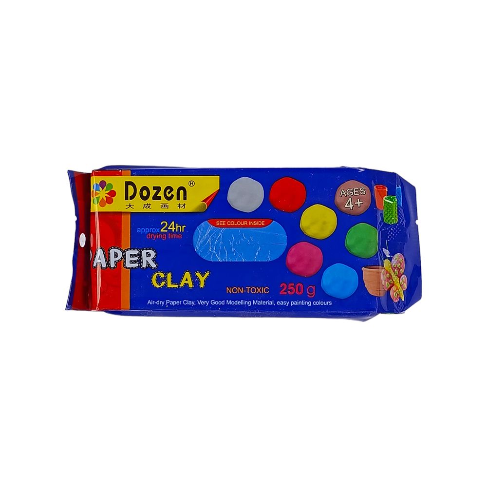 Глина для моделювання блакитна 250г Блакитний (PCL250blue)