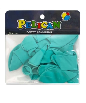 Кульки Pelican 10 '(26 см) пастель тіффані, 10 шт/уп Зелений Pelican (811020)