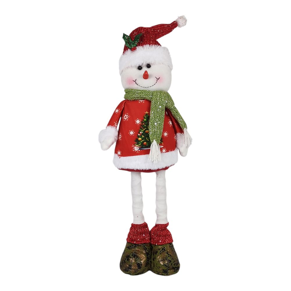 Іграшка м'яка з висувними ніжками 47-63см "Сніговик " Unison (92163 Snowman)