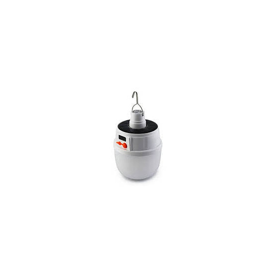 LED лампа 30Вт підвісна акумуляторна з USB  на сонячній батареї 2022, час роботи до 3 годин (640031)