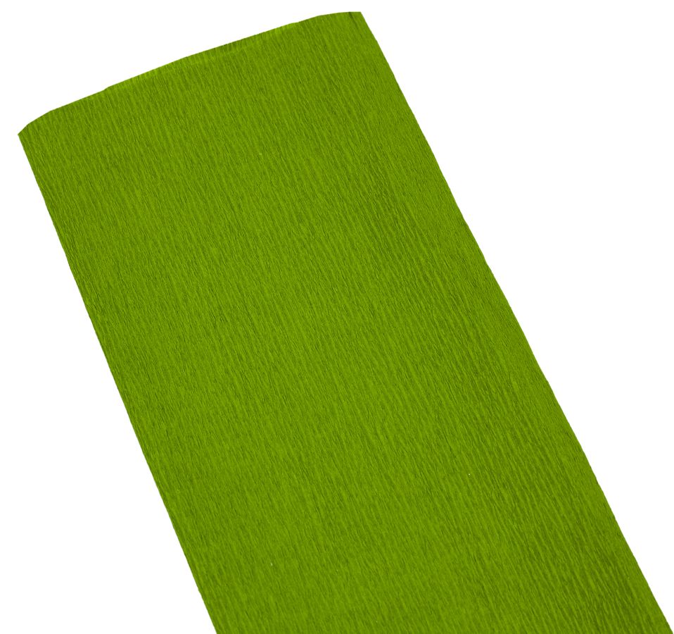 Креп-бумага 100%, 50х200см, 20г/м2 - болотный, KR110-80710 (KR110-80710)