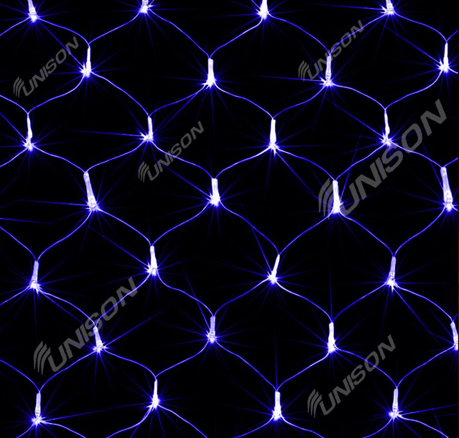 Сітка 160 LED 2м*1,5м,  синій (1592-02)