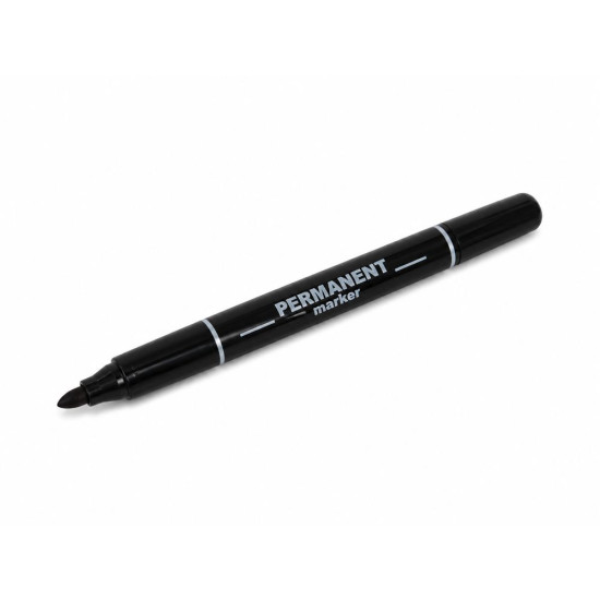 Маркер CENTROPEN тонкий перманентний чорний Чорний Без бренду (2846)