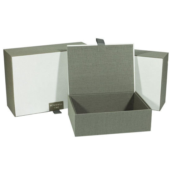 Коробка Y91342-1T-2 подарункова прямокутна біла, 3 шт.,  24x17.5x7.5cm (Y91342-1T-2   №3)