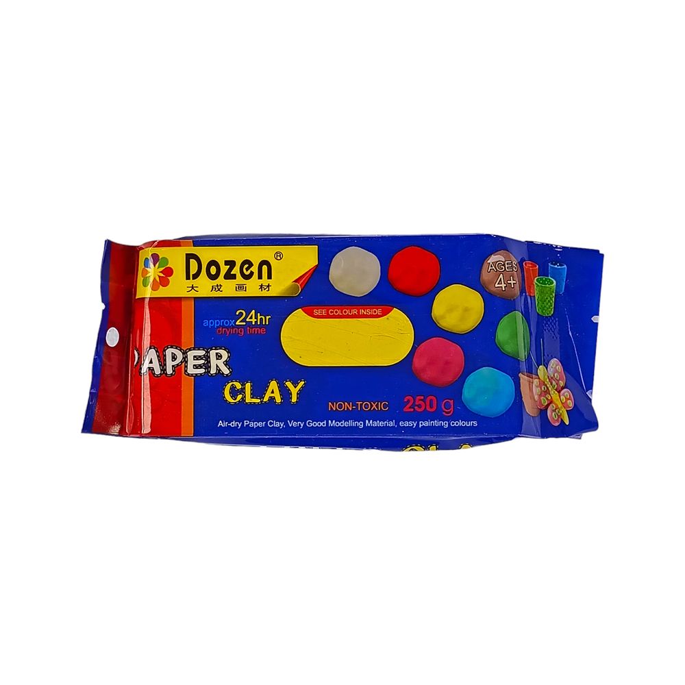 Паста для моделирования желтая 250г Желтый Unison (PCL250yellow)