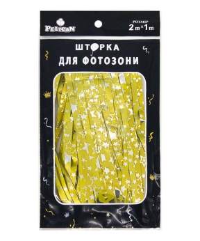 Фотозона  2м х 1м, "Звездное небо" желтая Желтый Pelican (872155)