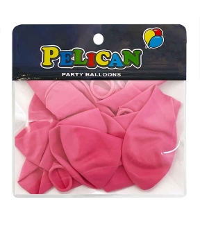 Кульки Pelican 10 '(26 см) пастель рожевий, 10 шт/уп Рожевий Pelican (811013)