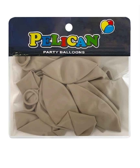 Кульки Pelican 10 '(26 см) вінтажний білий пісок, 10 шт/уп Бежевий Pelican (811062)