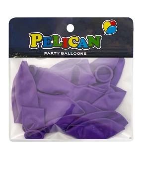 Кульки Pelican 10 '(26 см) пастель  фіолетовий, 10 шт/уп Фіолетовий Pelican (811010)