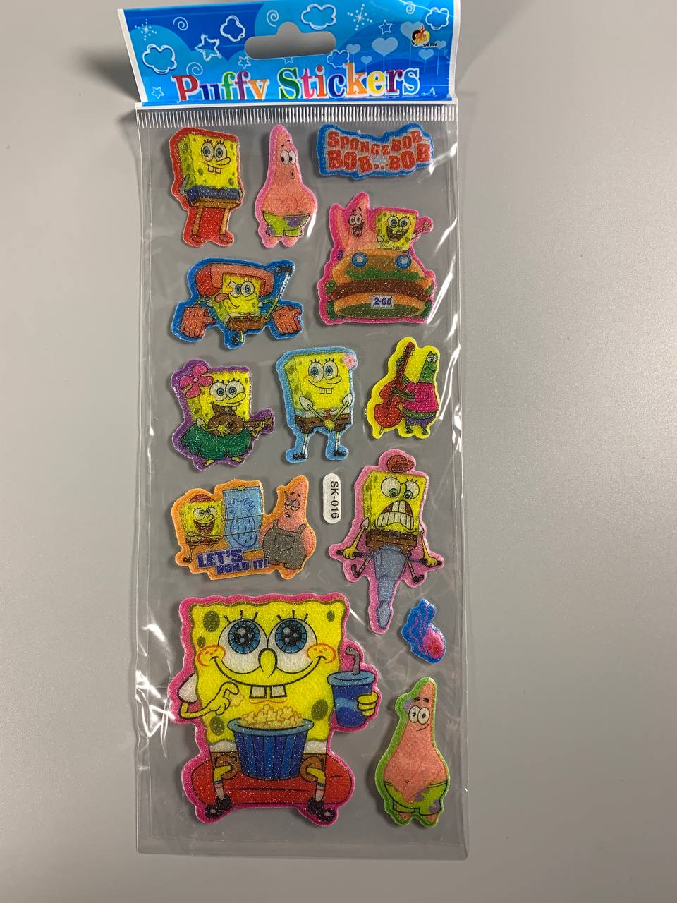 Наліпки 24 х 9см, 20шт/уп Різнокольоровий Unison (SK-016)