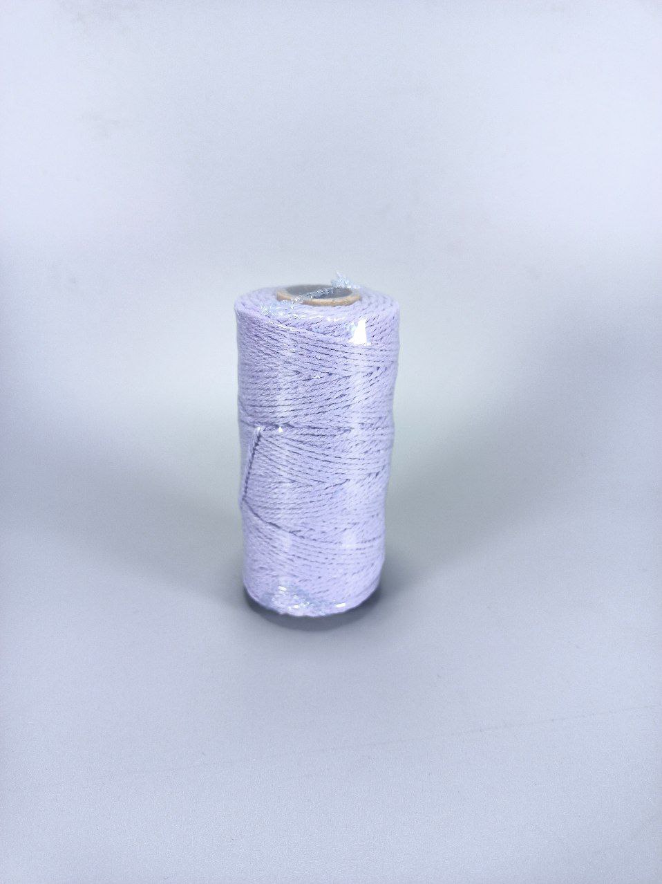 Мотузка декоративна 2мм х 100м 80г бузкова Фіолетовий Unison (D02901 -Lilac)