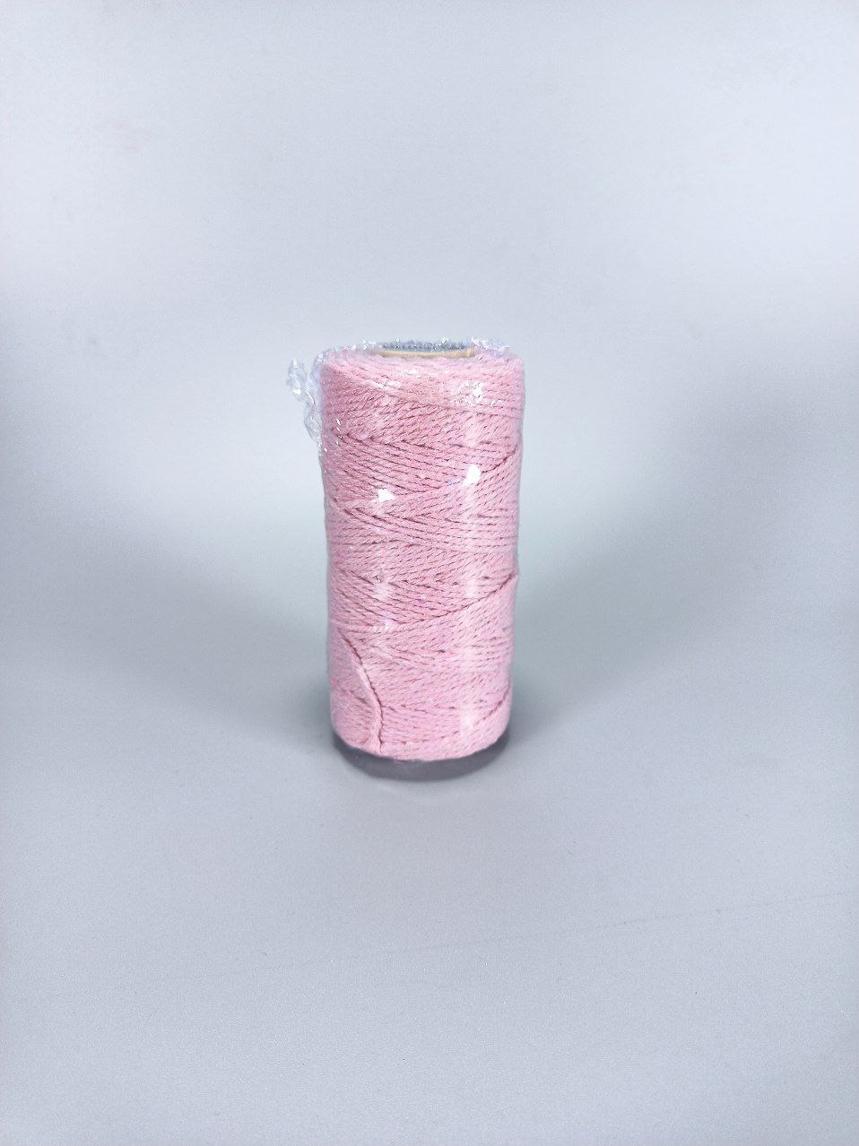 Мотузка декоративна 2мм х 100м 80г рожева Рожевий Unison (D02901 -pink)