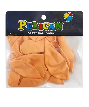 Кульки Pelican 10 '(26 см)  макарун помаранчевий , 10 шт/уп Помаранчевий Pelican (811210)