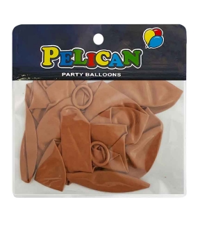 Кульки Pelican 10 '(26 см) вінтажний бежево  коричневий, 10 шт/уп Коричневий Pelican (811055)