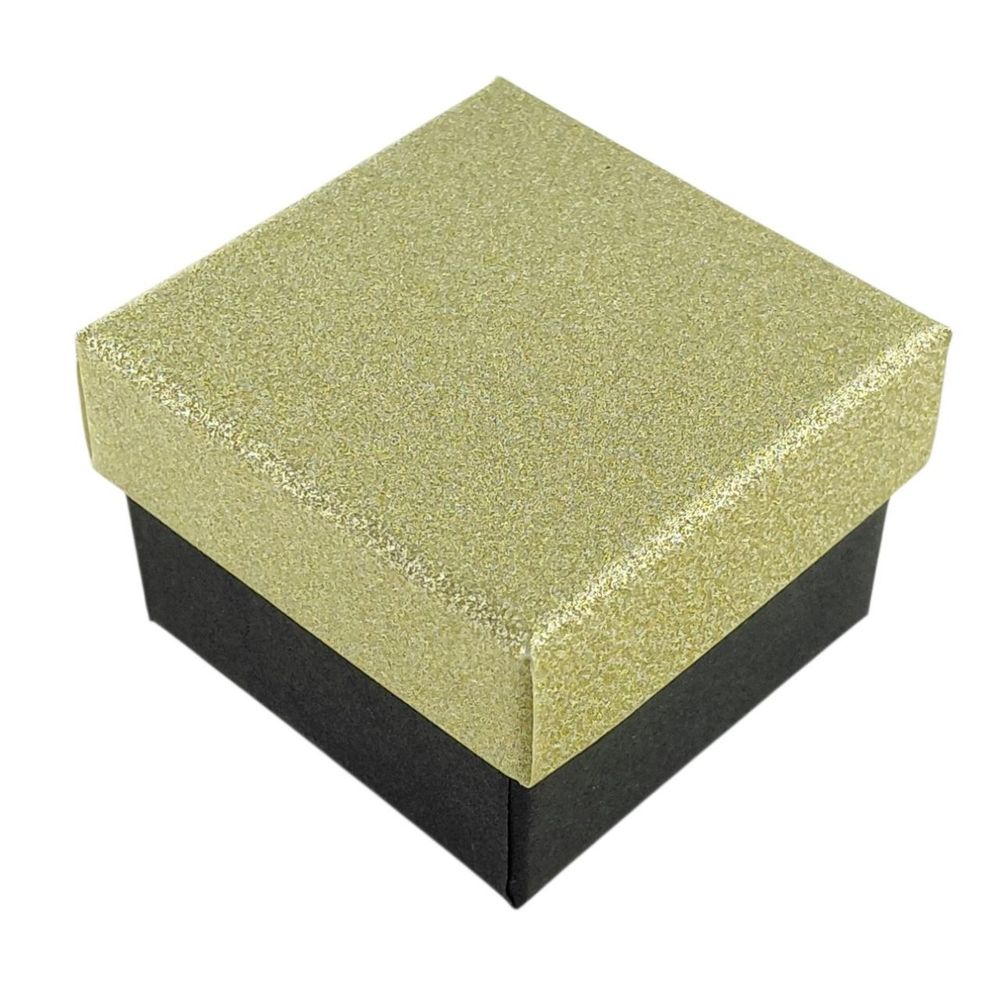 Подарункова коробка  ювелірна 5 х 5 x 3,5см золото Золотий Unison (J00633 gold)