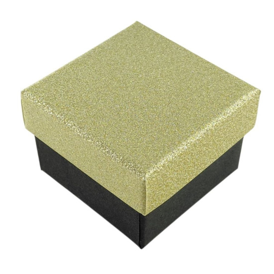 Подарункова коробка  ювелірна 5 х 5 x 3,5см золото Золотий Unison (J00633 gold)