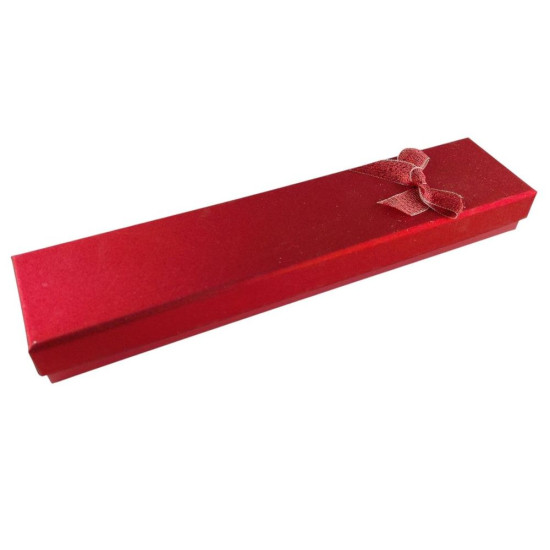 Подарункова коробка ювелірна, 4,5 х 20 х 2,5см, червона Червоний Unison (J00320 red)