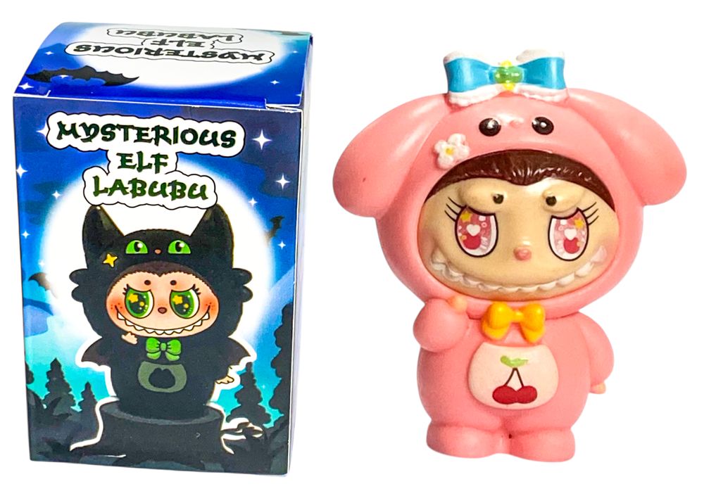 Коллекционная мини фигурка-сюрприз Masterlous Elf Labubu, 6см (TB-20262-7)
