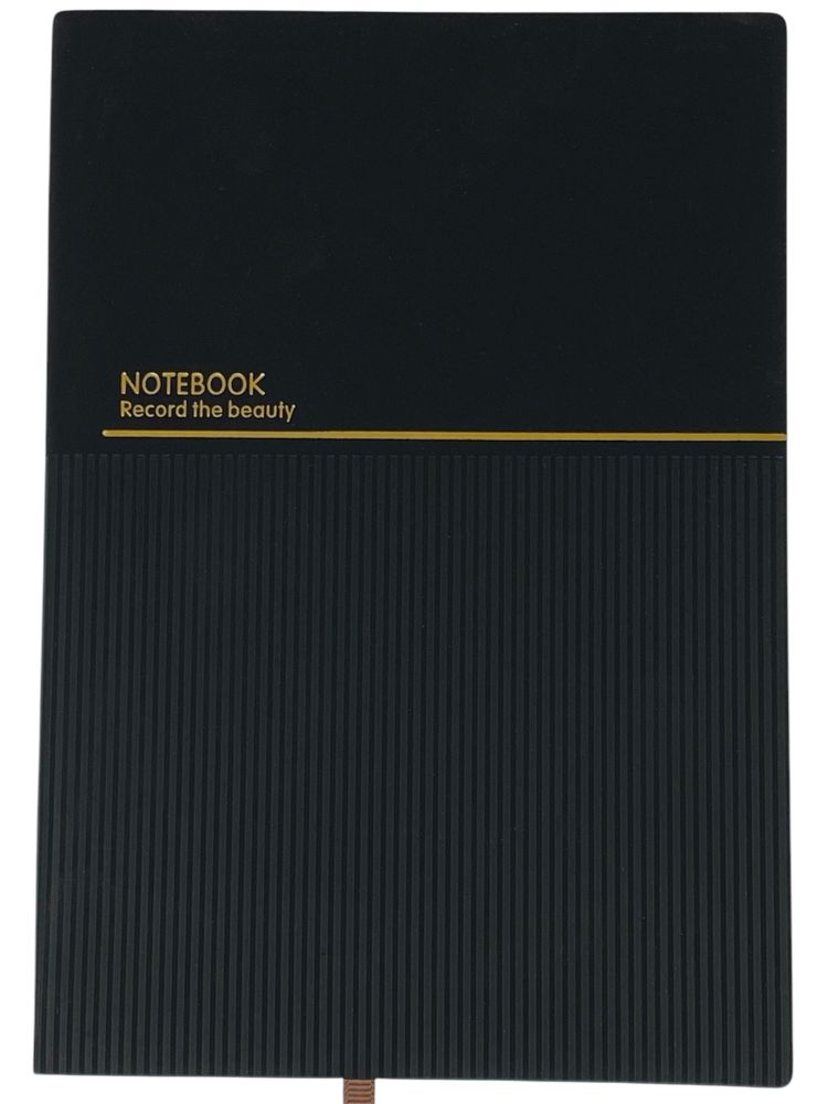 Блокнот А5, 100 аркушів, 70гр, чорний Чорний Unison (25-73 black)