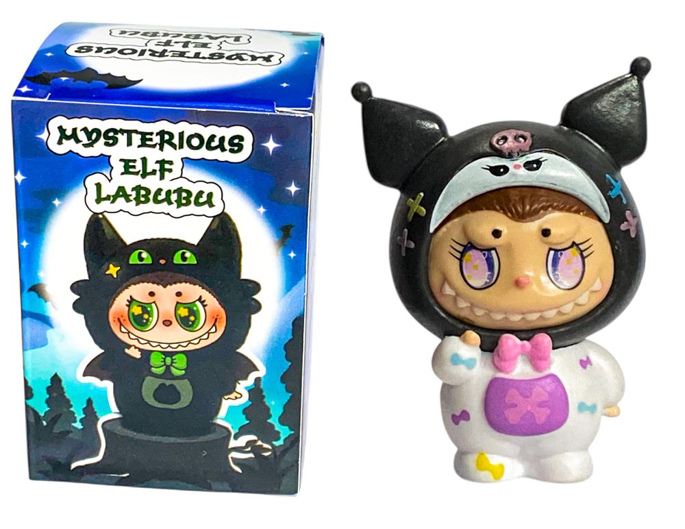 Коллекционная мини фигурка-сюрприз Masterlous Elf Labubu, 6см (TB-20262-4)