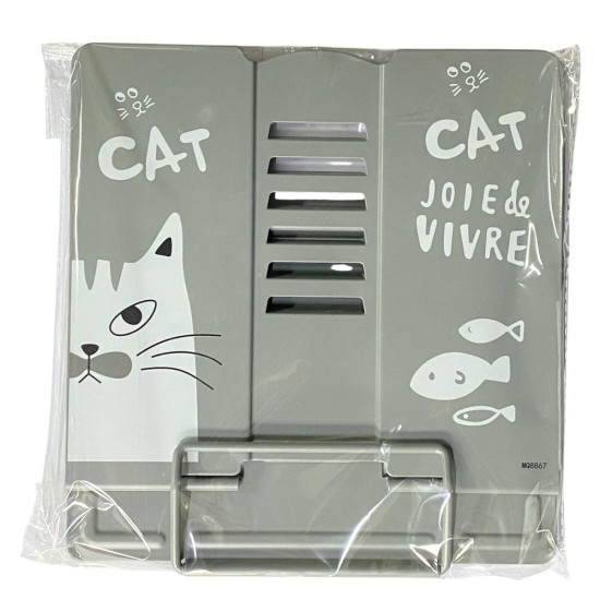 Подставка для книг металлическая "Cat" 21 х 19 х 11см,mix (3071-B)